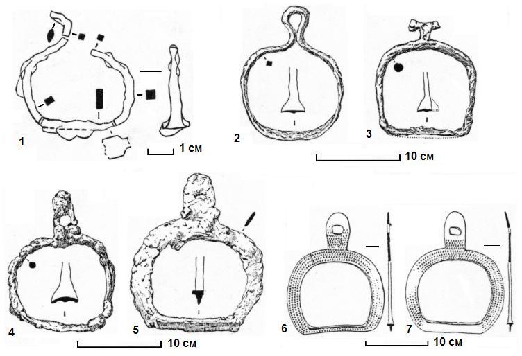 Модель стремени из склепа Арбанского чаатаса в контексте ранней истории стремян (c. 155).