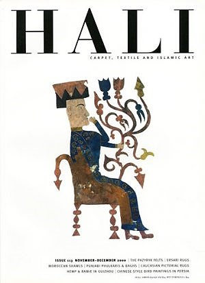 Hali. Carpet, Textile and Islamic Art. Issue 113. November-December 2000.